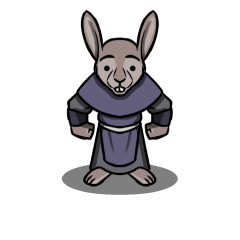 Rabbitfolk Cleric 4 by Hammertheshark